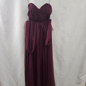Birdy Grey Burgundy Dress